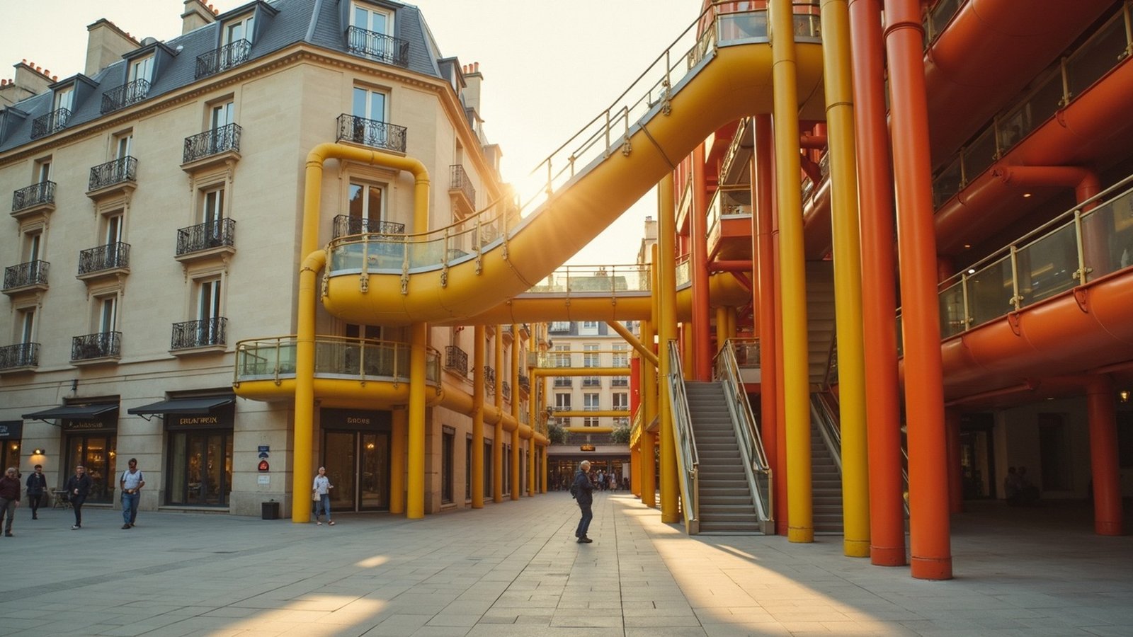 Centre Pompidou exterior, Paris museums guide