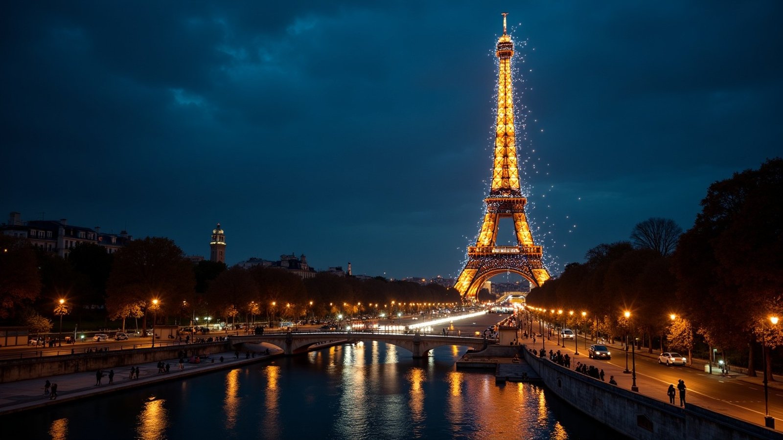 Eiffel Tower light show, Paris photography spots