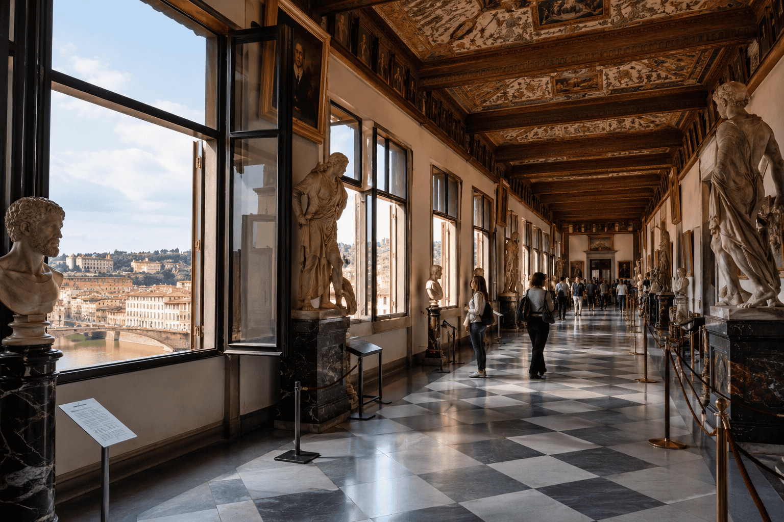 Uffizi Gallery visit during a 3 days in Florence itinerary