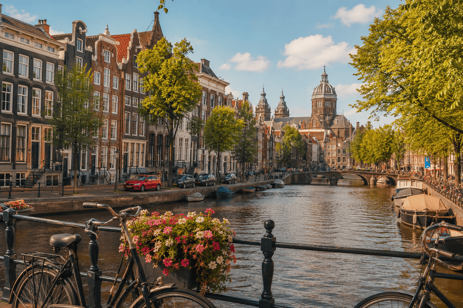 Canal Belt walk for day 1 of a 3 days in Amsterdam itinerary