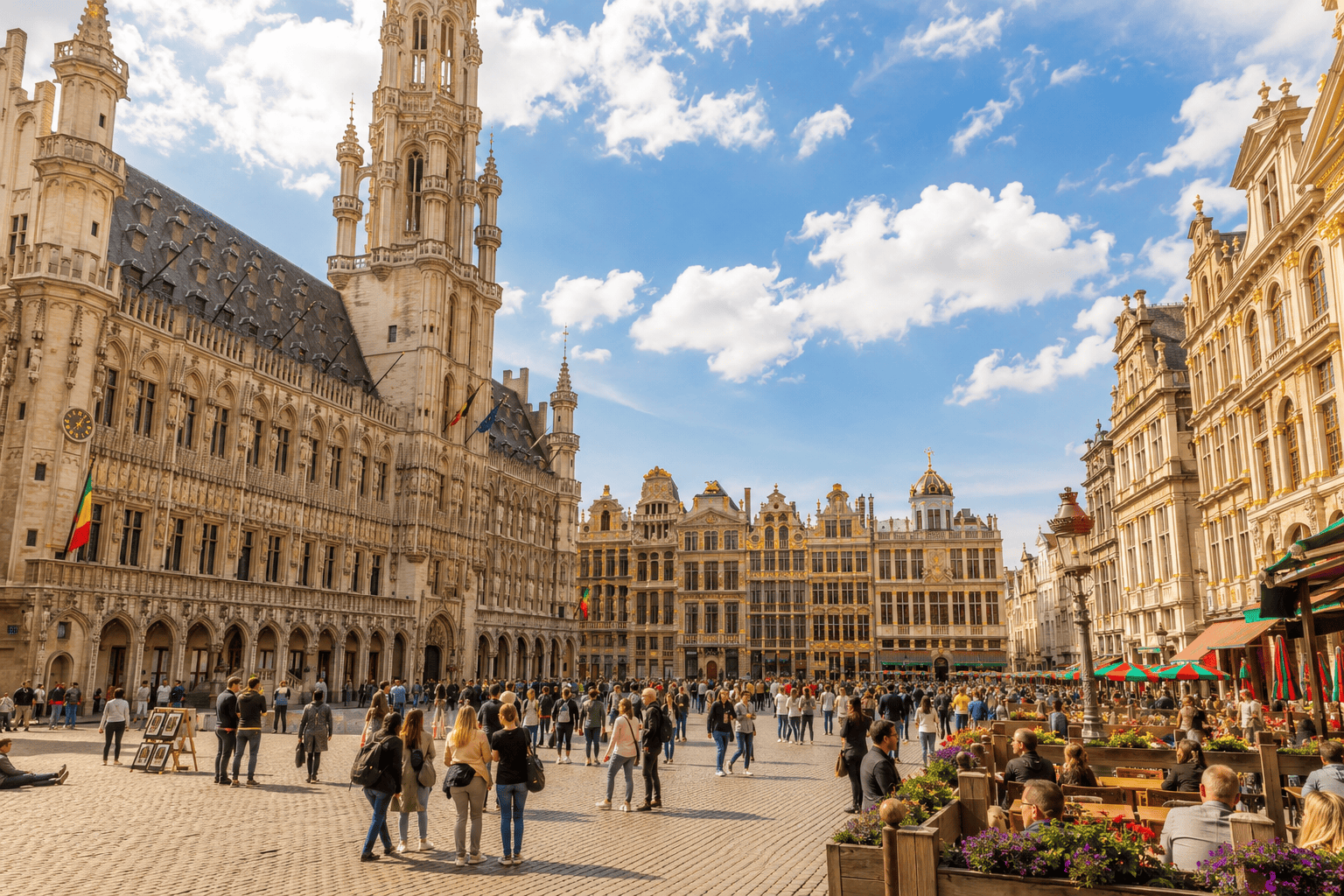 Historic Brussels square and classic neighborhoods for a 3 days in Brussels itinerary