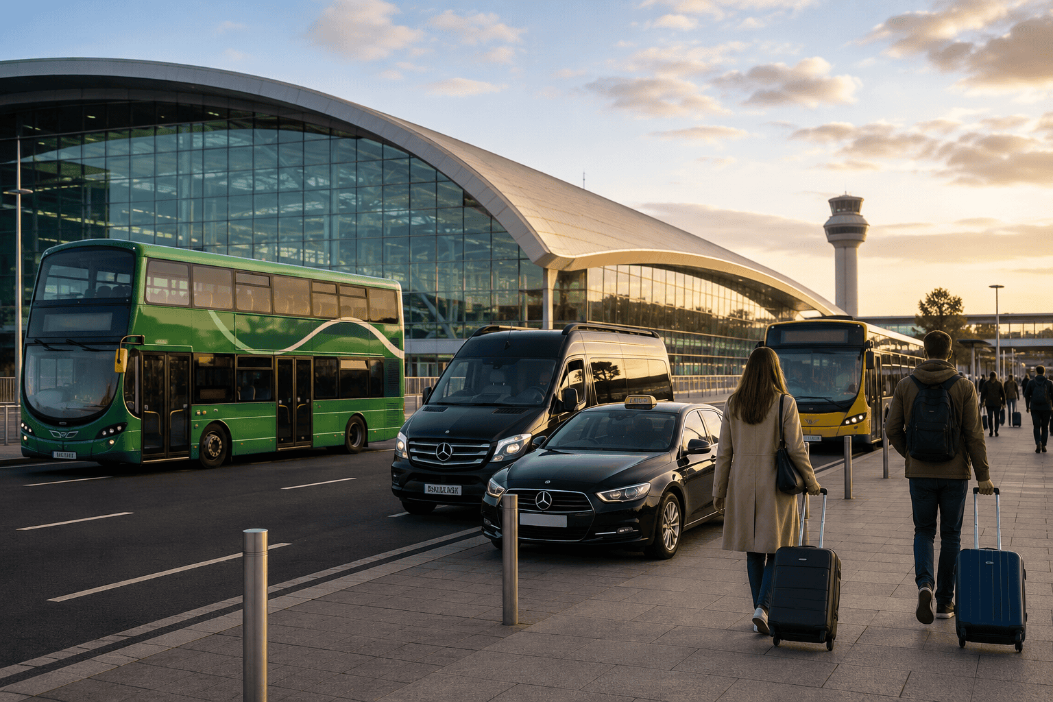 Dublin Airport to city transfer options guide for 2026