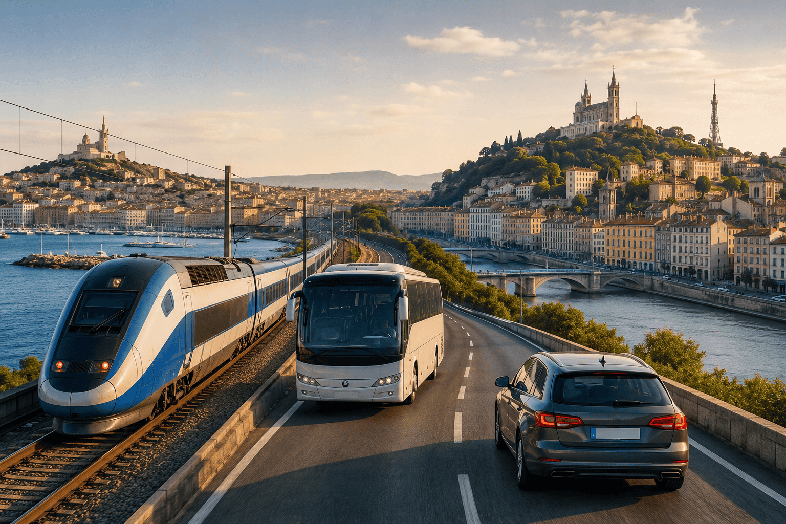 Generated image: Cinematic travel through a Mediterranean landscape