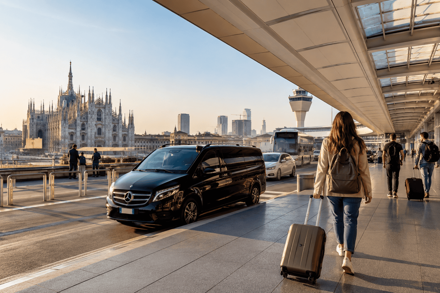 Milan airport to city transport options