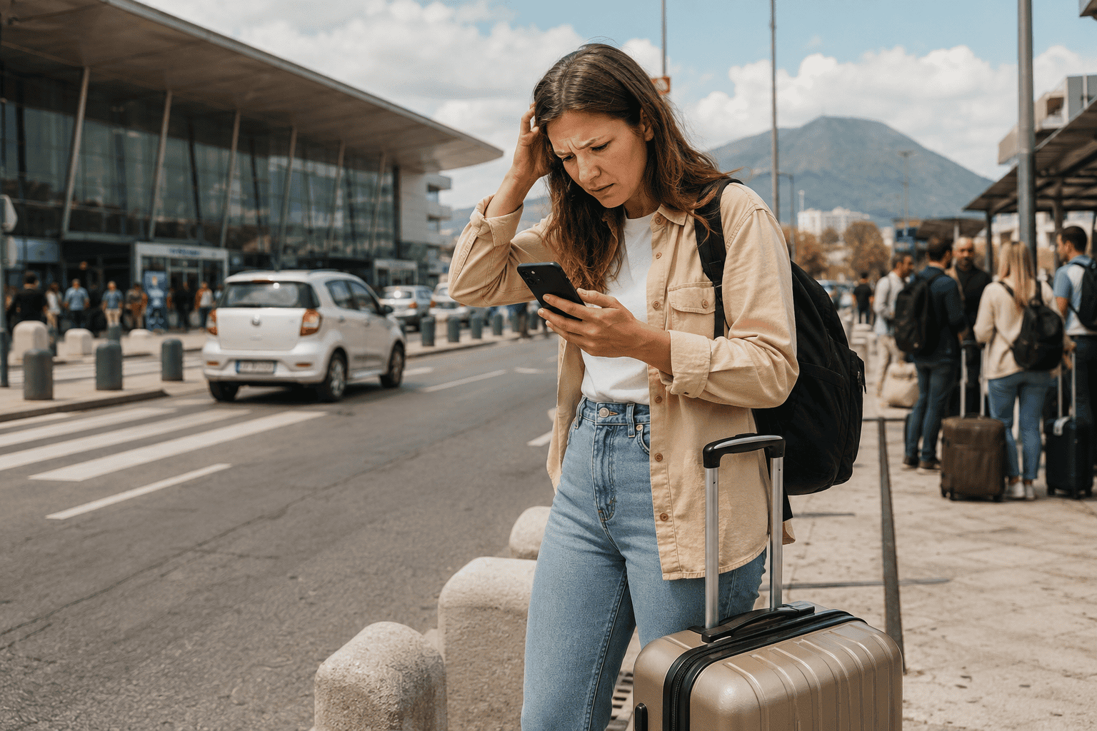 Common mistakes when getting from Naples airport to the city