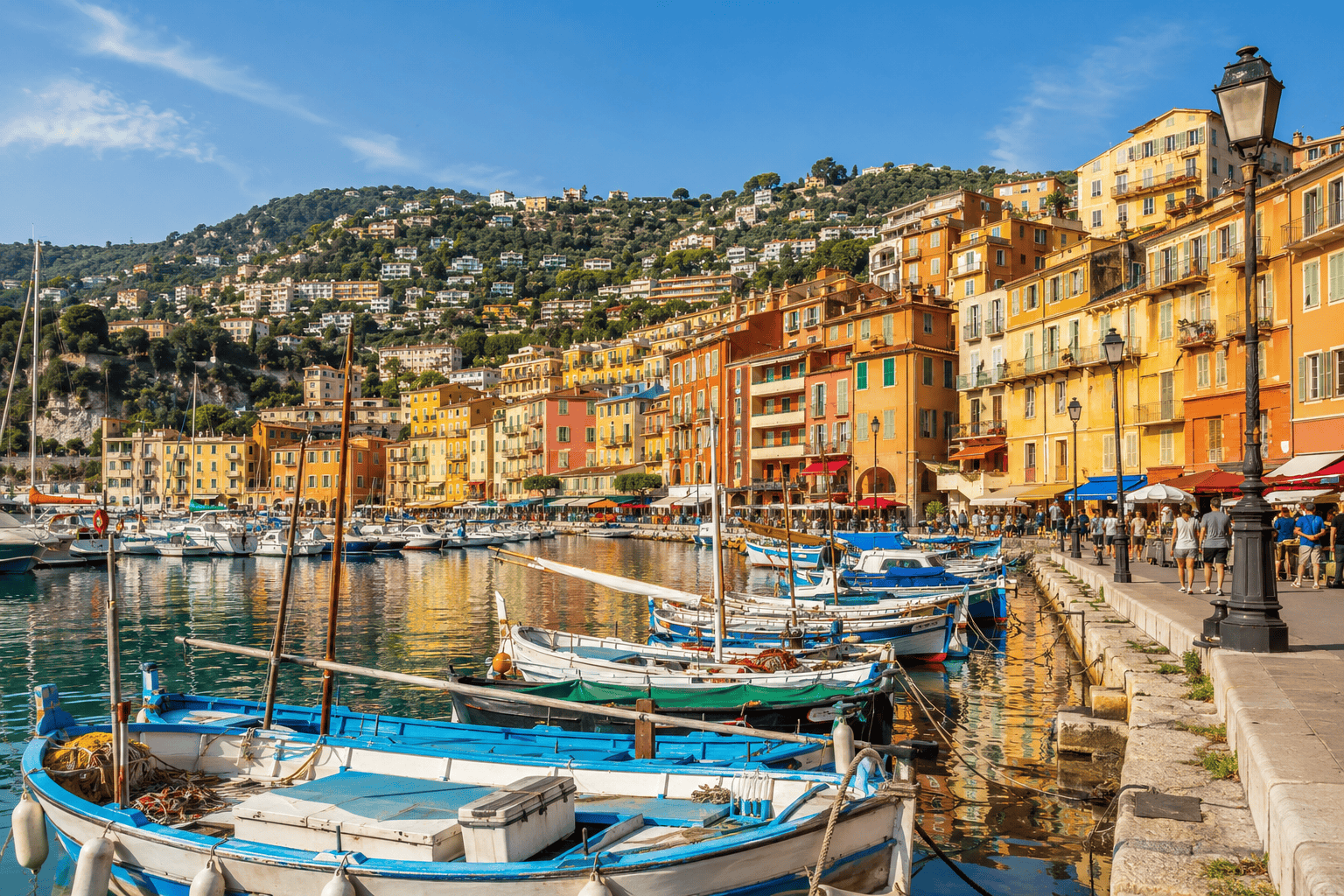 Nice Port and markets on day 3 of a Nice itinerary