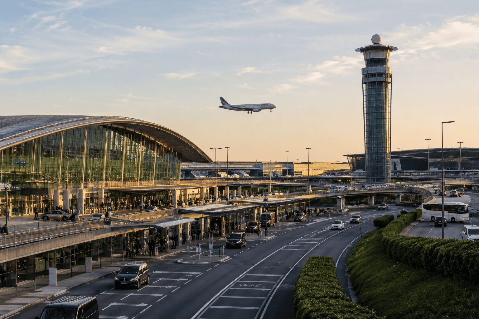 Paris CDG airport terminal overview for arrivals and transfers