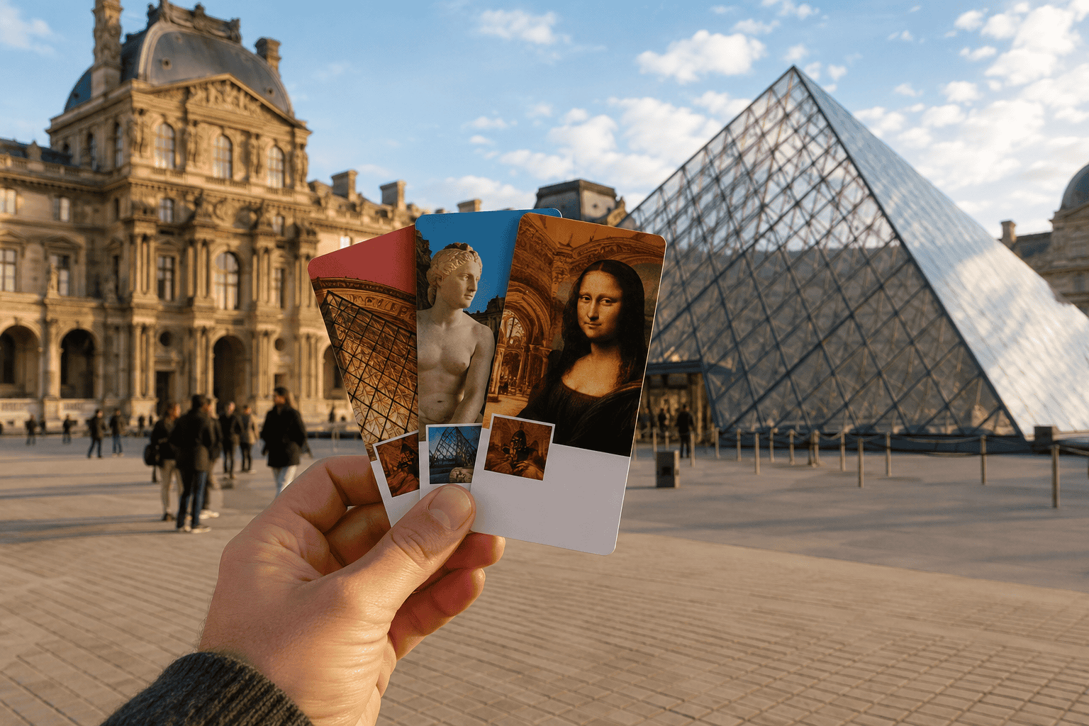 Paris Museum Pass with Louvre and Paris landmarks