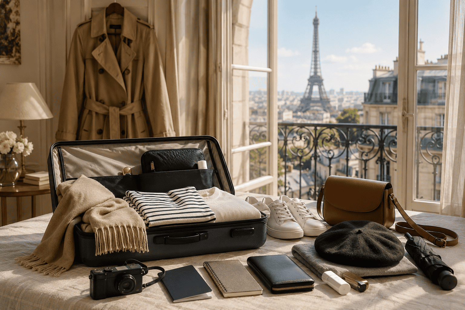 Paris packing list essentials for a city trip
