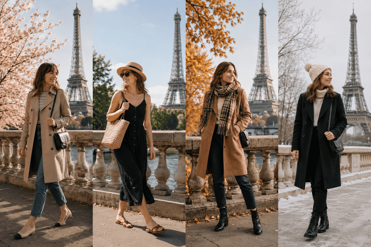 What to wear in Paris during spring, summer, autumn, and winter