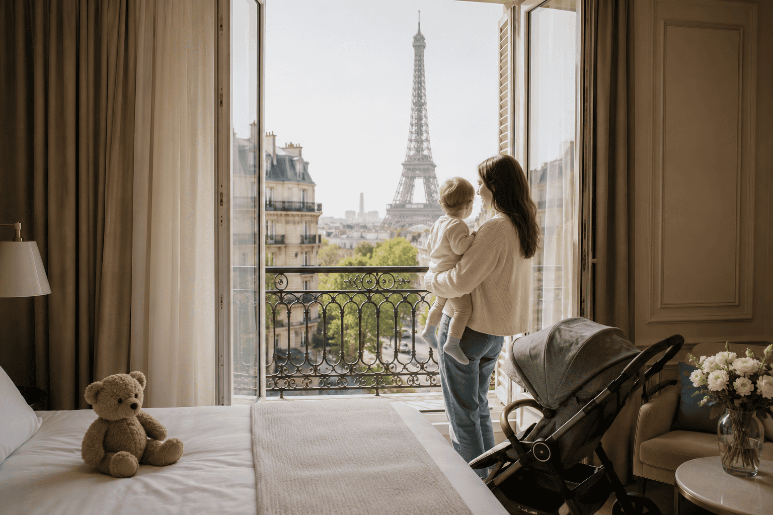 Family-friendly accommodation in Paris