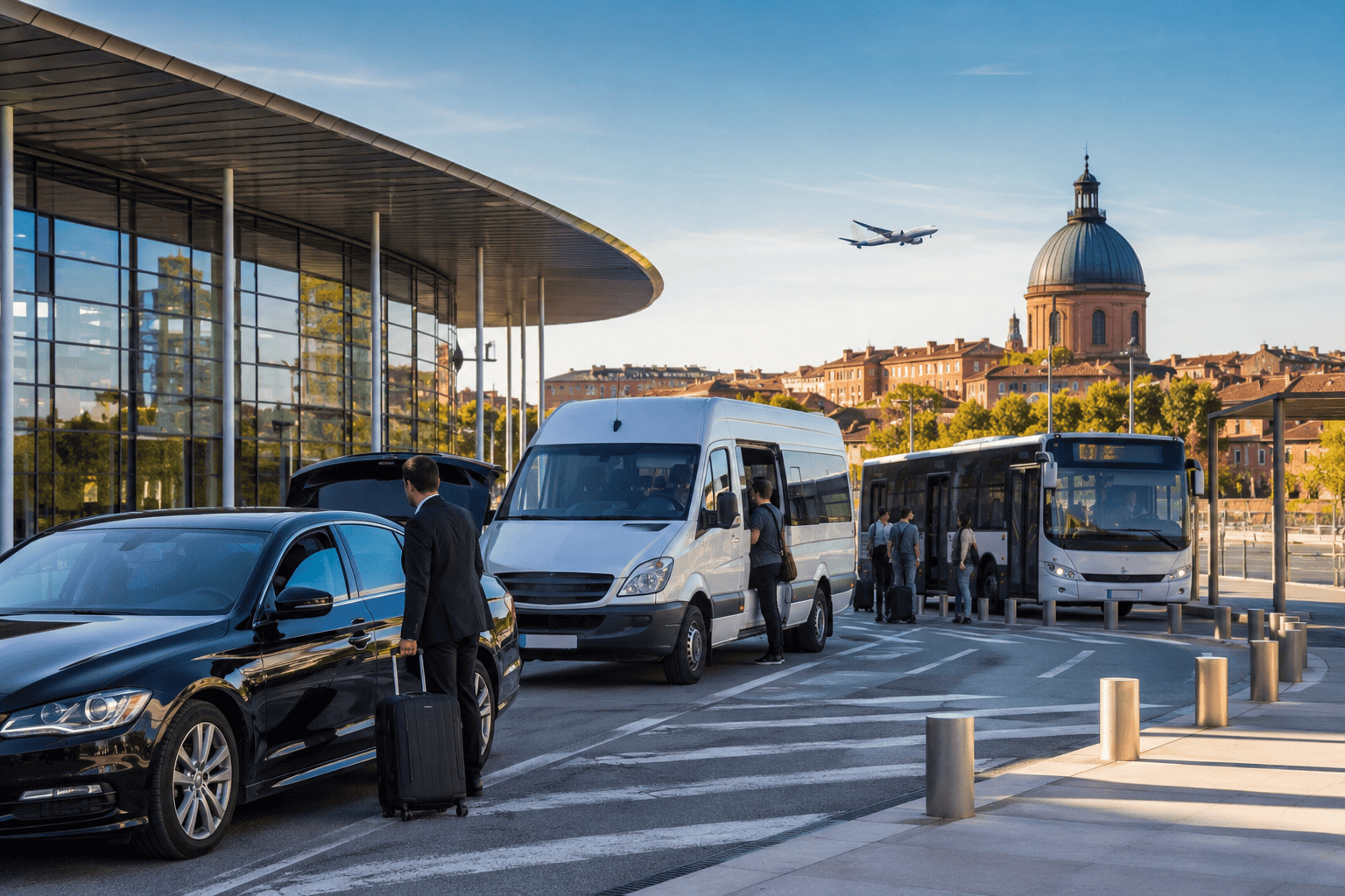 Toulouse Airport to city transfer options for first-time visitors
