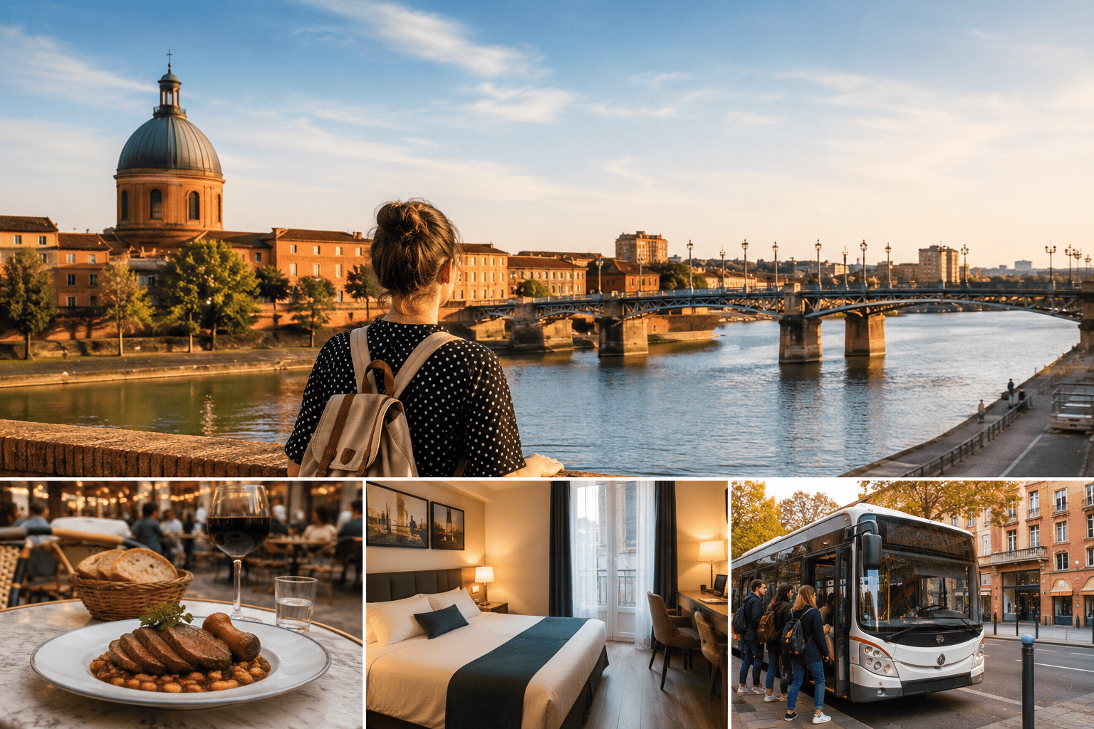 Toulouse budget guide travel scene for first-time visitors