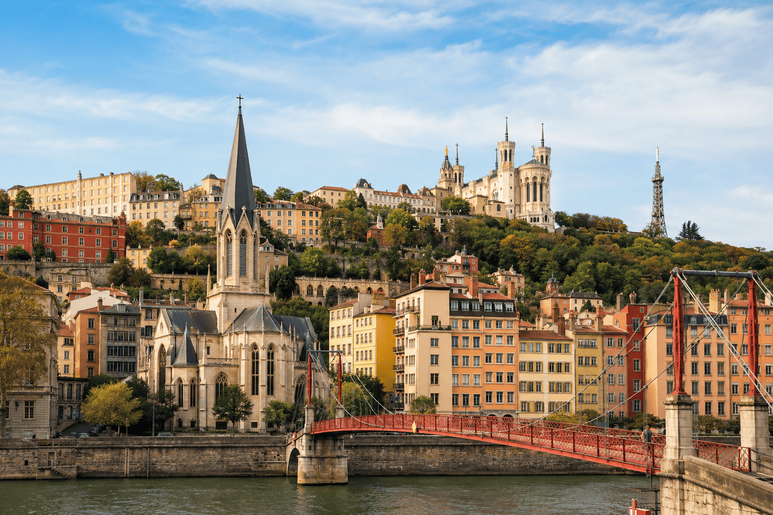 Vieux Lyon and Fourvière view for a 3-day Lyon itinerary
