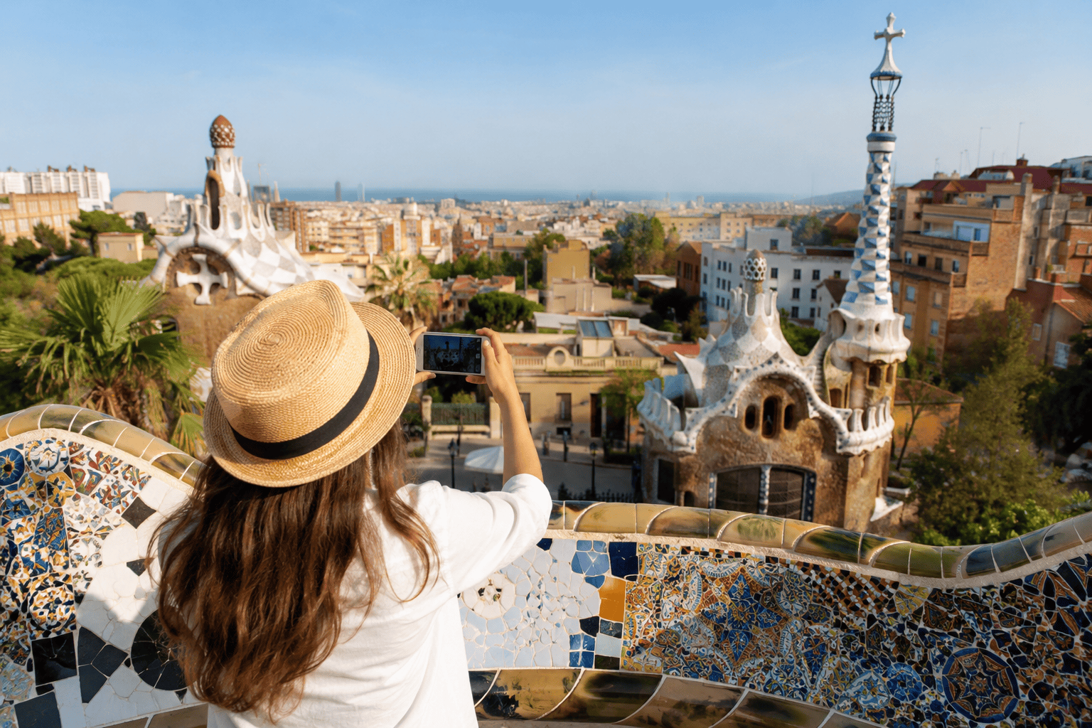 Generated image: Barcelona cityscape with Gaudí architecture