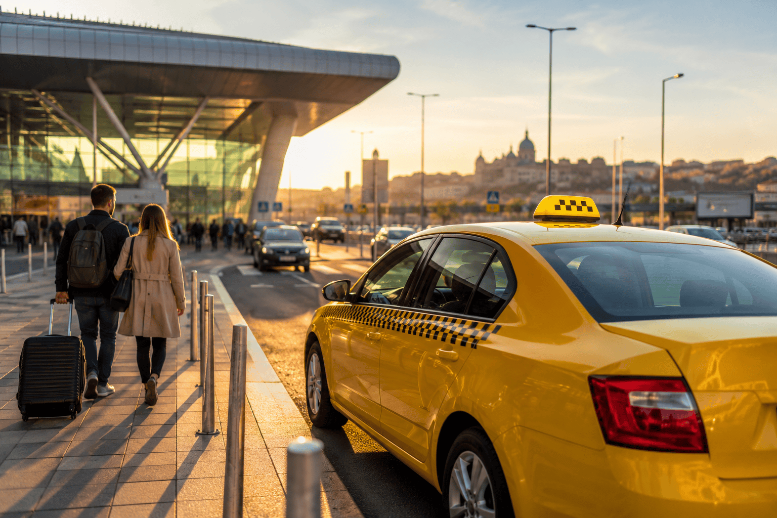 Taxi transfer from Budapest Airport to the city center