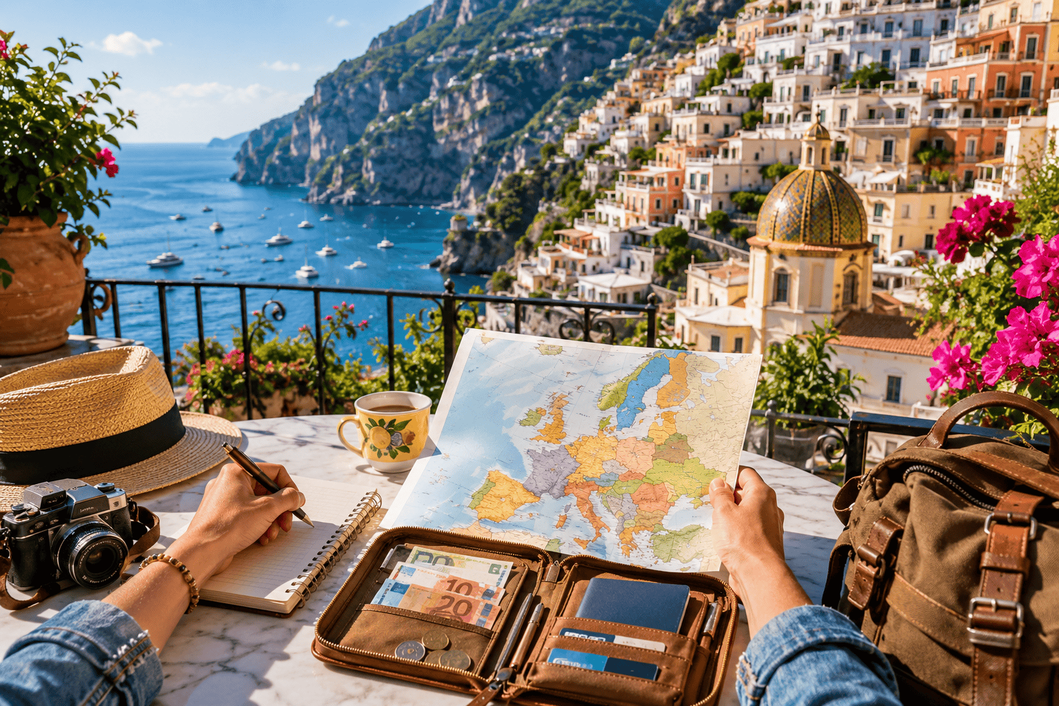 Generated image: Planning a Mediterranean getaway