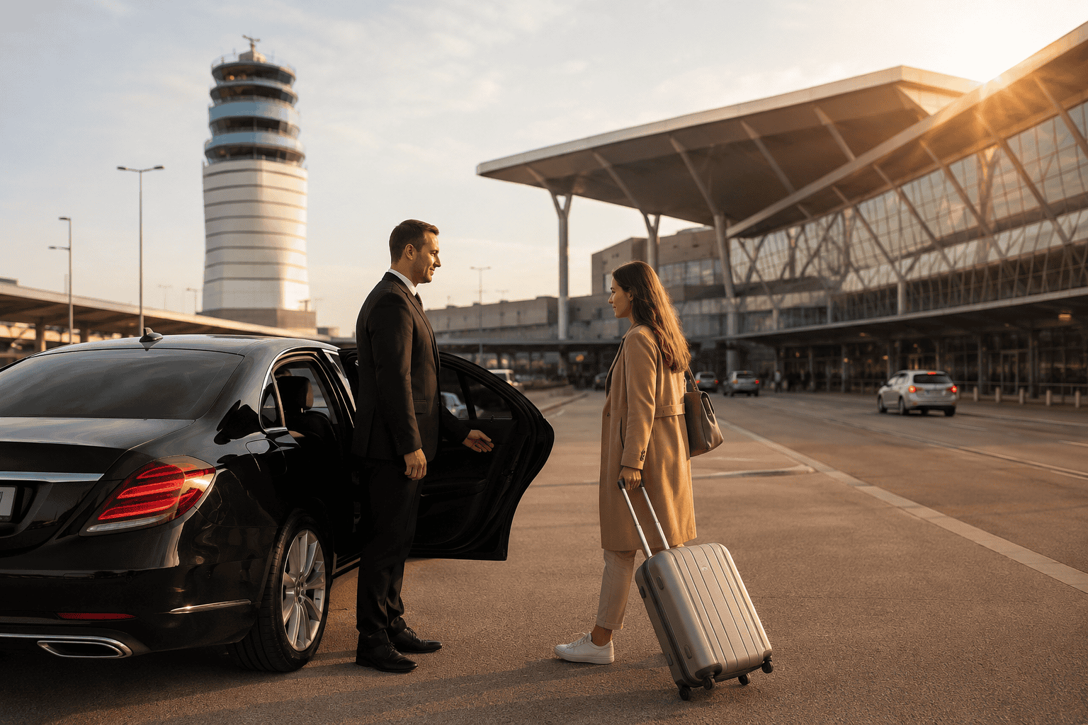Private airport transfer in Vienna